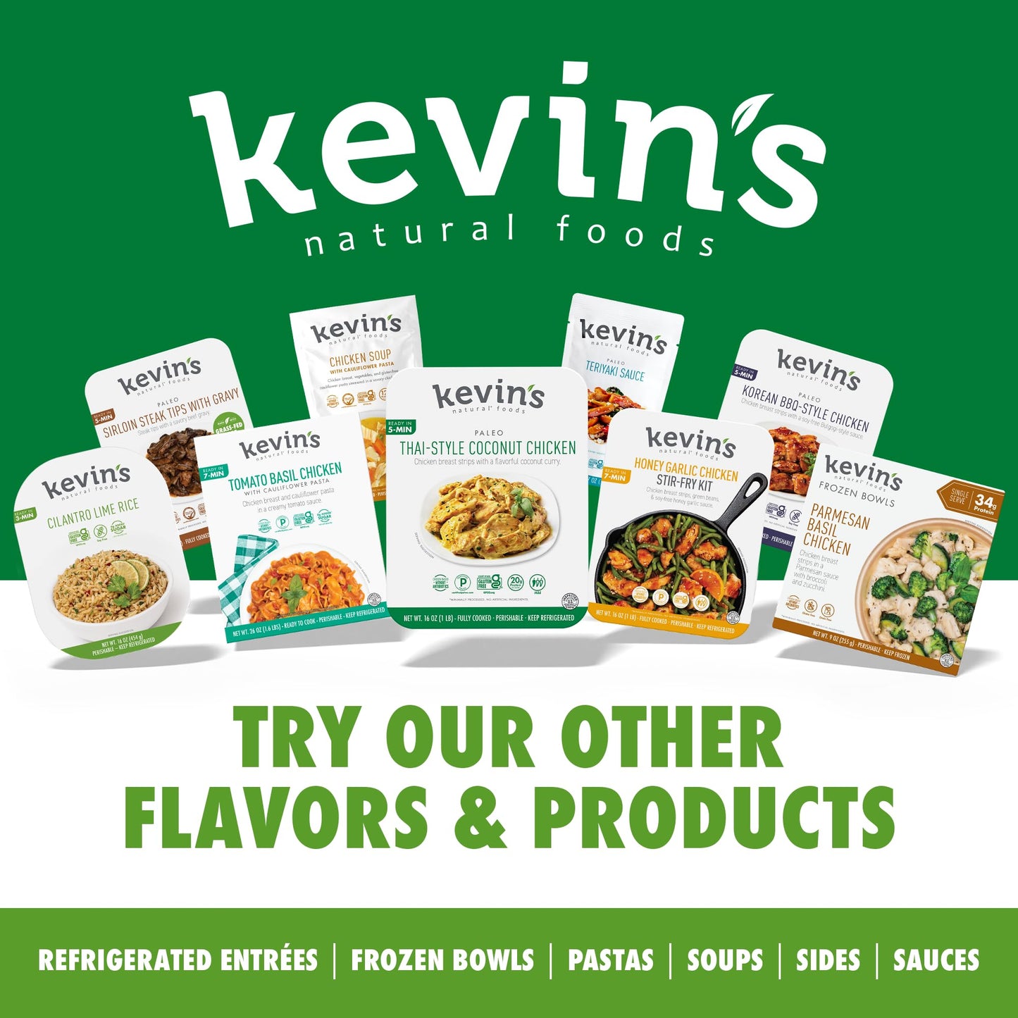 Kevin's Thai-Style Coconut Chicken, 16 Oz - (Frozen)