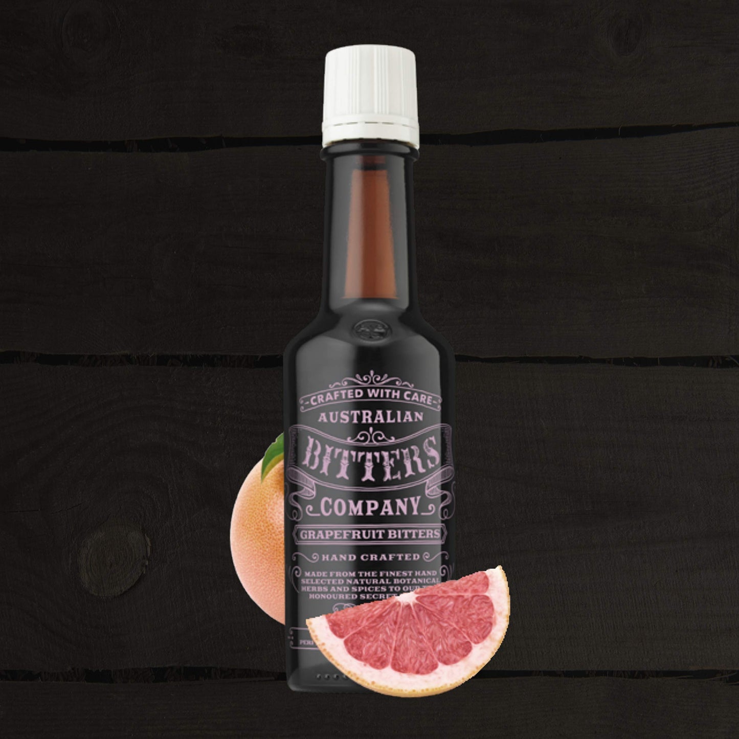 Australian Bitters Company Grapefruit Bitters 125ML [4oz] Bottle, Aromatic Citrus Flavored Cocktail Mixer, Quality Bartending Ingredient, 1 Bottle