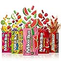 BP Bundle - Mike and Ike Theatre Box Candy Variety Pack - Fruity, Sour & Spicy Mixes - Candied Fruit, Mixed Fruit Gummy Candies Individually Wrapped