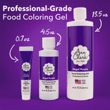Ann Clark Regal Purple Food Coloring Gel .70 oz. Professional Grade Made in USA