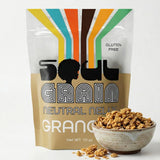 Soul Grain Neutral Nelly Granola - Hand-Crafted 10oz Gluten-Free Granola for Clean Nutrition & Versatility - Made with Whole Grain Oats, & Vanilla