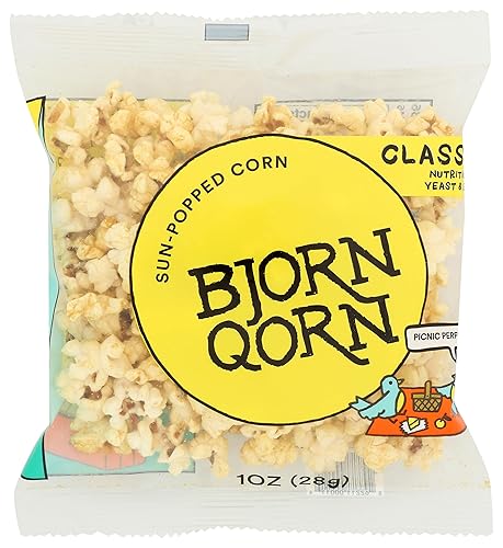 Bjornqorn, Popcorn Sun Popped Classic, 1 Ounce