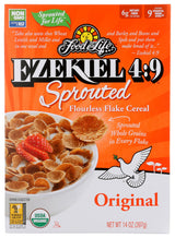 Food For Life, Cereal Sprouted Flakes Original Organic, 14 Ounce