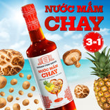 Làng Chài X?a Premium Vietnamese Vegan Fish Sauce - Authentic and Flavorful Marinades and Sauces for Grilling, Dipping, and Cooking (500ml)