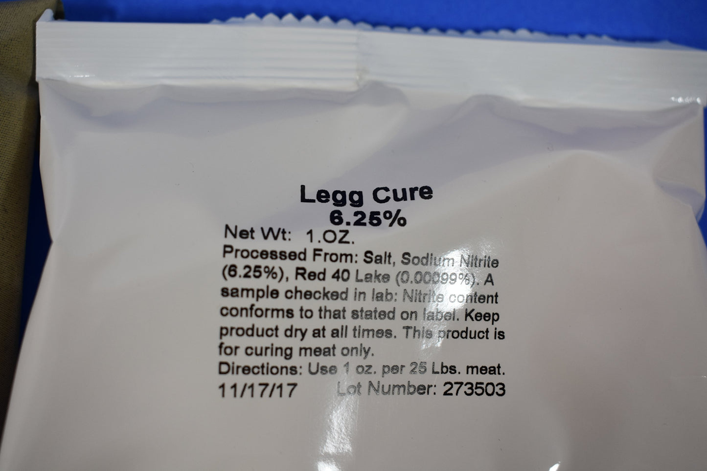 Snack Stick seasoning and casings for 25 lbs of meat. PLUS Cure. 21mm collagen casings