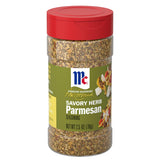 McCormick Seasoning, Savory Herb Parmesan, Signature Seasonings, Cheesy & Herbaceous Flavor, Shake On, For Pasta, Roasted Chicken or Pork, Soups
