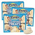 Rice Krispie Treats Peeps, Cereal Flavored Marshmallow Chicks, Easter Basket Stuffer Candy, 3 Ounces (Pack of 3)