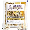 Movie Theater Style 12-Count Popcorn Packs - Pre-Measured 8-Ounce All-in-One Kernel, Salt, Oil Packets for Popping Machines by Great Northern Popcorn