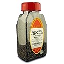 SMOKED GROUND BLACK PEPPER FRESHLY PACKED IN LARGE JARS, spices, herbs, seasonings