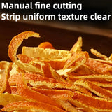 Dried Tangerine Peel Strips (Chen Pi) - Chinese Herbal for Cooking & Tea - 4.23 oz / 120g Resealable Jar - Pure Natural Orange peel Sliced for Soup