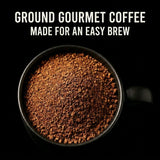 Stone Street Flavored Ground Coffee, Chocolate Hazelnut, Freshly Roasted, 100% Colombian Arabica, Gourmet Coffee, Medium Roast, Sweet Chocolately