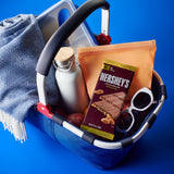 HERSHEY'S Milk Chocolate with Almonds XL, Candy Bars, 4.25 oz (12 Count, 16 Pieces)