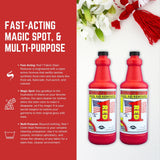 Pro's Choice Fabric Stain Remover Red 1 - Stain Remover on Synthetic Food Colors/Dyes - Carpet & Couch Stain Remover - Red Wine Stain Remover