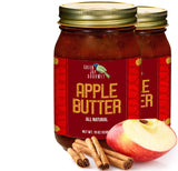 Green Jay Gourmet Apple Butter - All-Natural, Gluten-Free Fruit Spread - Apple Spread with Apples, Cinnamon & Spices - Gourmet Fruit Butter - No Corn