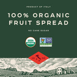 Bionaturae Organic Wild Berry Fruit Spread - Jelly Organic, Non-GMO, USDA Certified, No Sugar Added, No Preservatives, Organic Fruit Jam, Jam Organic