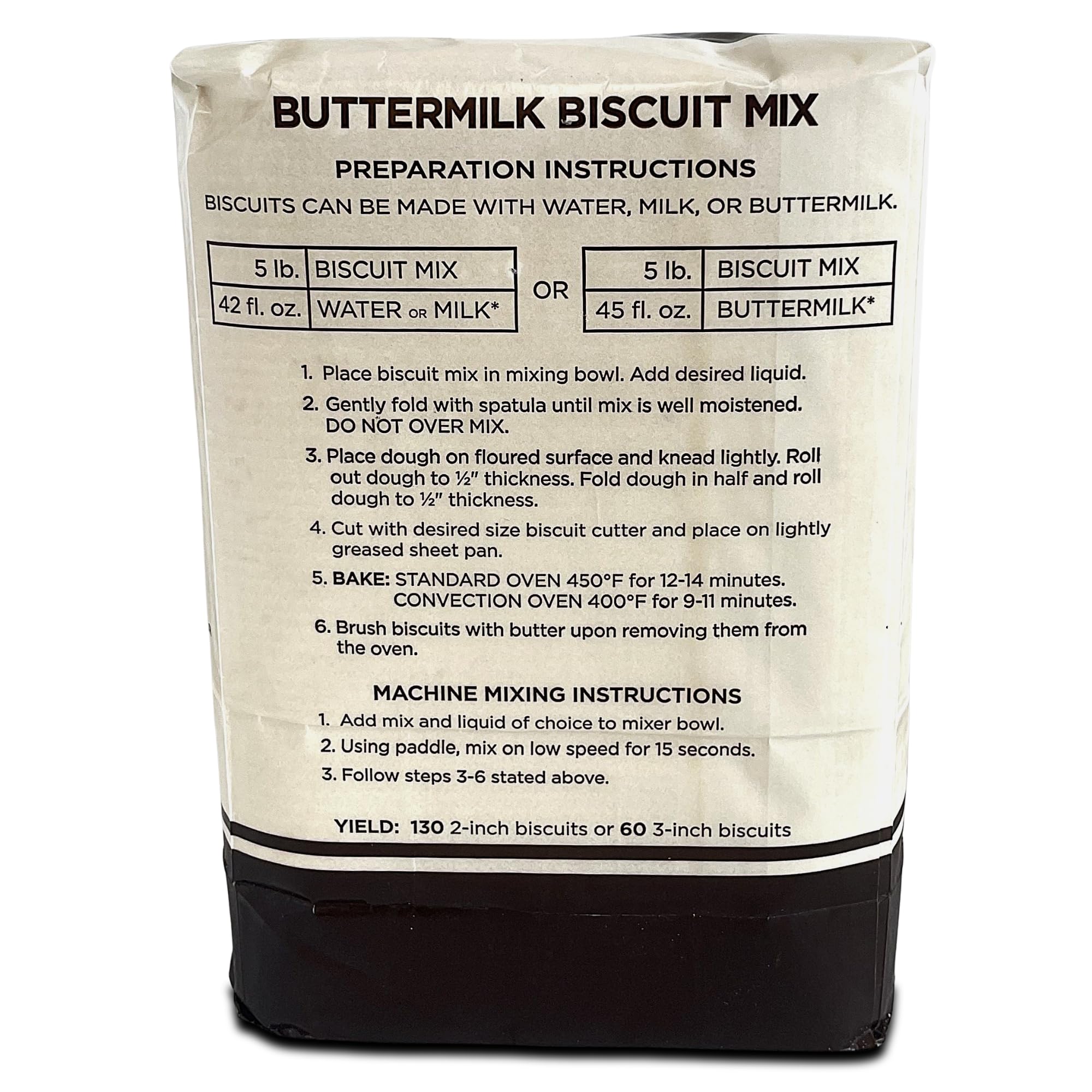 Farmer Brothers Old Fashioned Buttermilk Biscuit Mix, Complete Baking Mix, 5 lb Bag