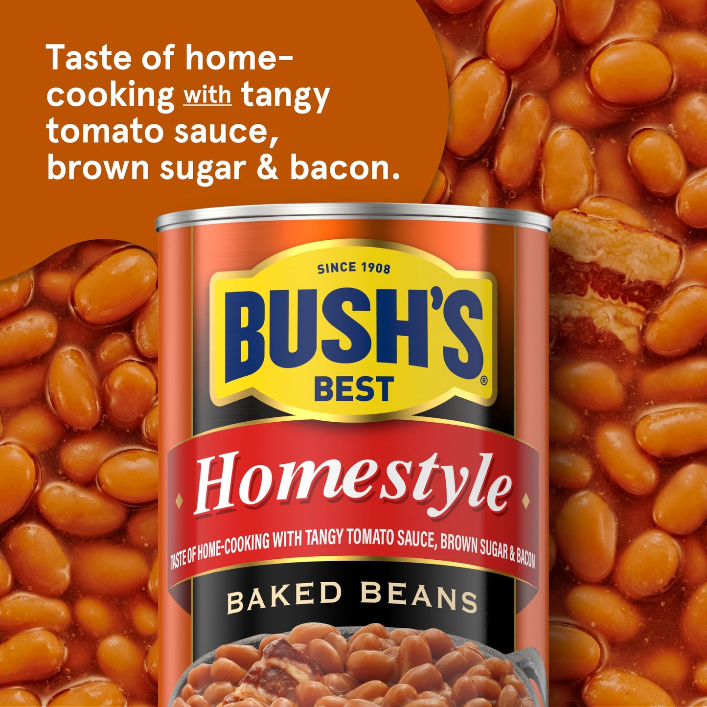 Bush's Best Homestyle Baked Beans, 28 Oz