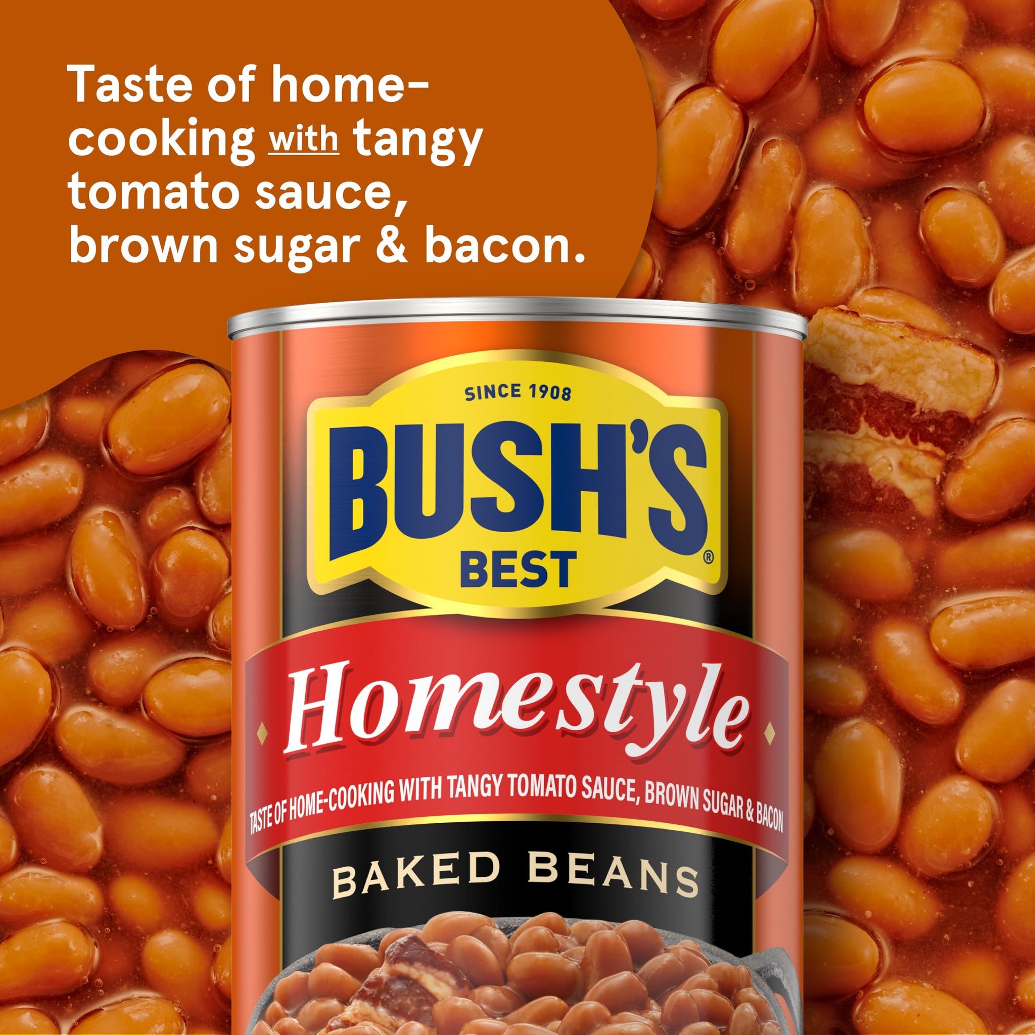 Bush's Best Homestyle Baked Beans, 28 Oz