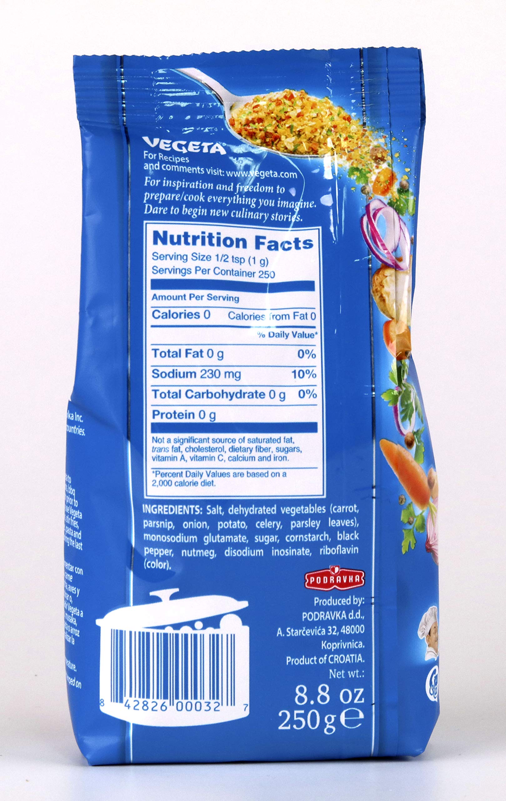 Podravka Vegeta Seasoning, 8.8 Ounce