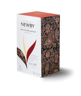 Indian Breakfast Samplers - 25 Individually Wrapped Black Tea Bags - Robust & Aromatic Flavor by Newby Teas