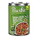 Pacific Foods Organic Tuscan-Style White Bean Minestrone Soup, 16.3 oz Can