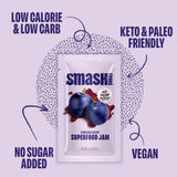 Smash Foods Concord Grape Superfood Jam Sgl, 1.15 OZ