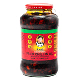 Lao Gan Ma Fried Chili in Oil - 730g (25.75 oz) | Authentic Chinese Chili Crisp | Spicy & Savory Condiment for Noodles, Rice, Stir-Fries & More |
