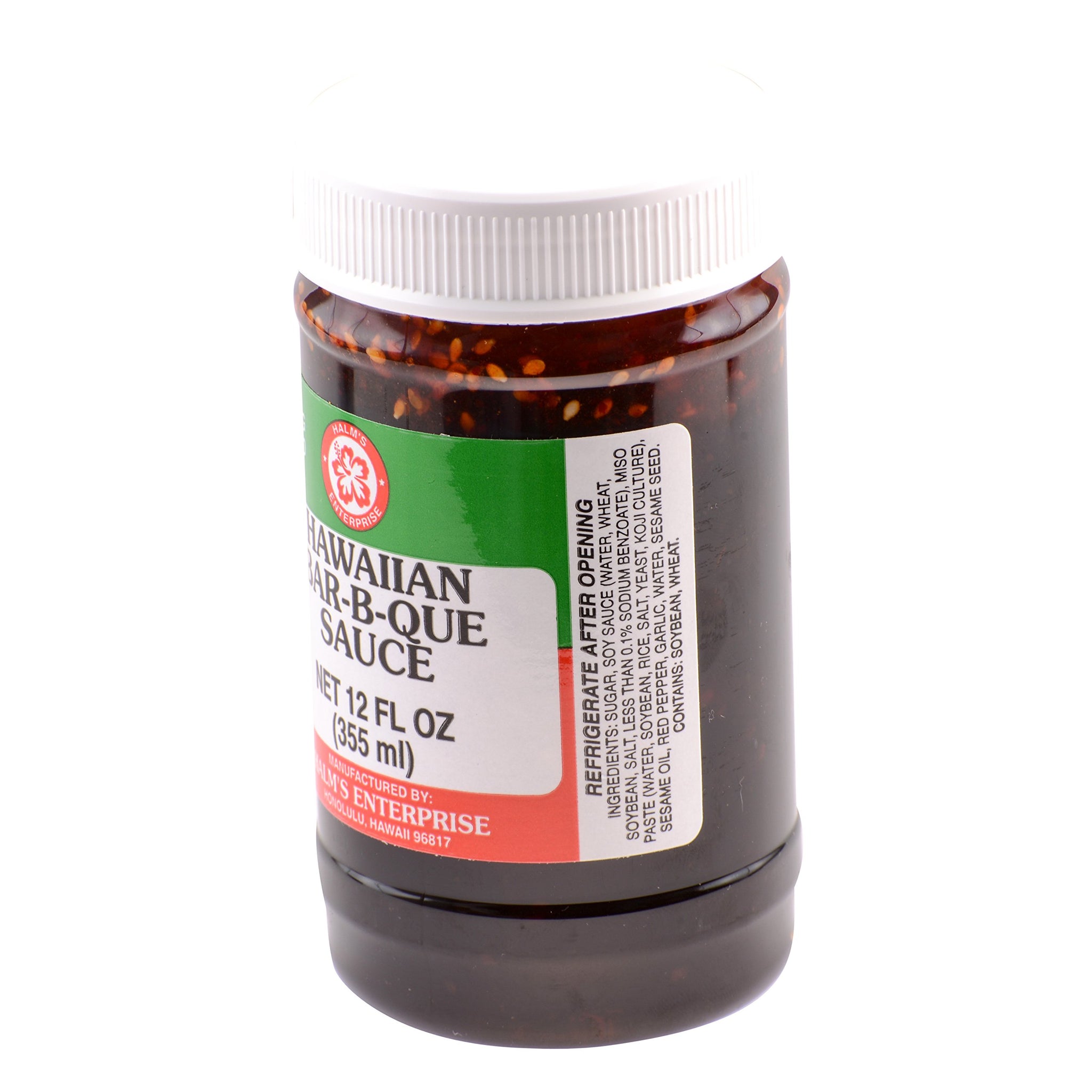 Halm's Hawaiian Barbeque Sauce 12 Ounce