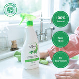 AspenClean | All-Purpose Spray Cleaner | Streak-Free Multi-Surface Cleaner with Essential Oils | Non - Toxic | 100% Natural | EWG Verified | Pack of 2