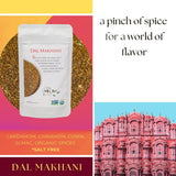 Spice Hut - Dal Makhani Lentil Seasoning Organic, No Salt, Indian Lentil Desi Spice Masala for Cooking flavorful Toor, Moong, Urad Dal, Beans