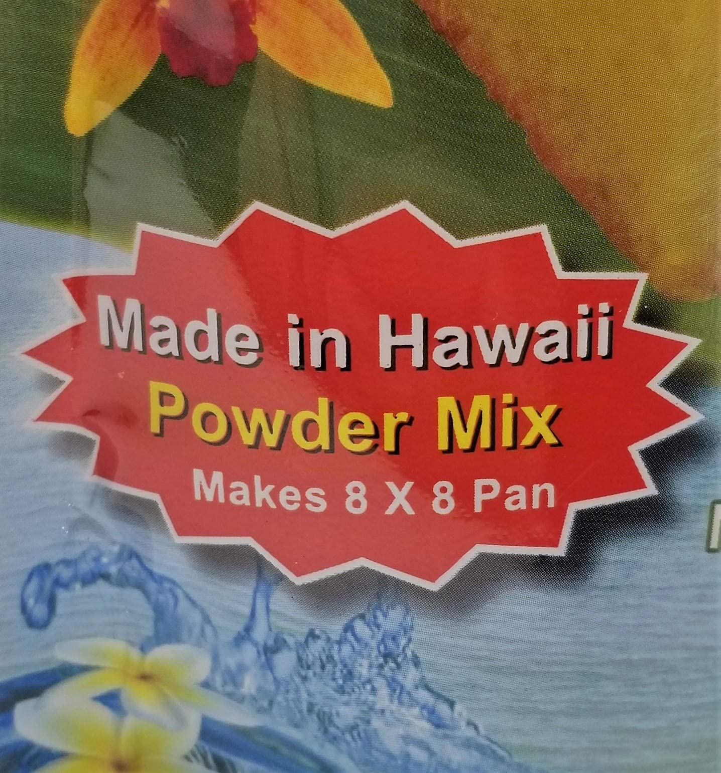Hawaii's Best Hawaiian Cornbread Butter Mochi Mix 16 Ounces (Pack of 1)