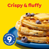 Eggo Blueberry Waffles, Breakfast Food, Natural Flavors, 10 Waffles (Frozen)