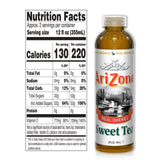 AriZona Sweet Tea Premium Brewed Southern Style, 20 Fl Oz, Pack of 24