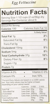 Al Dente Pasta Fttccne Egg