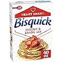 Betty Crocker Bisquick Pancake and Baking Mix, Low Fat, Cholesterol Free, Heart Smart, 40 oz