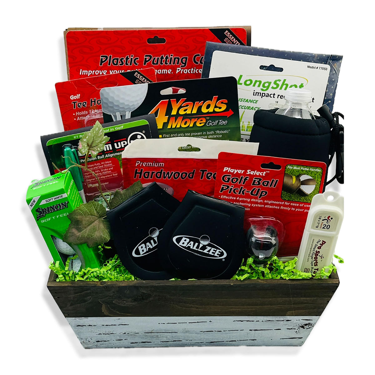 Golf Nut Golf Gift Basket