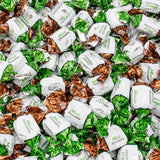 Chocolate Filled Mints Individually Wrapped 1 lb - Mint Hard Shell with Chocolate Filled Center, Old Fashioned Candy