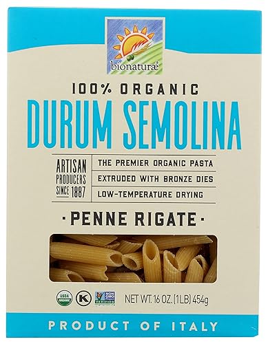 Bionaturae Organic Penne Rigate Pasta, 16 OZ