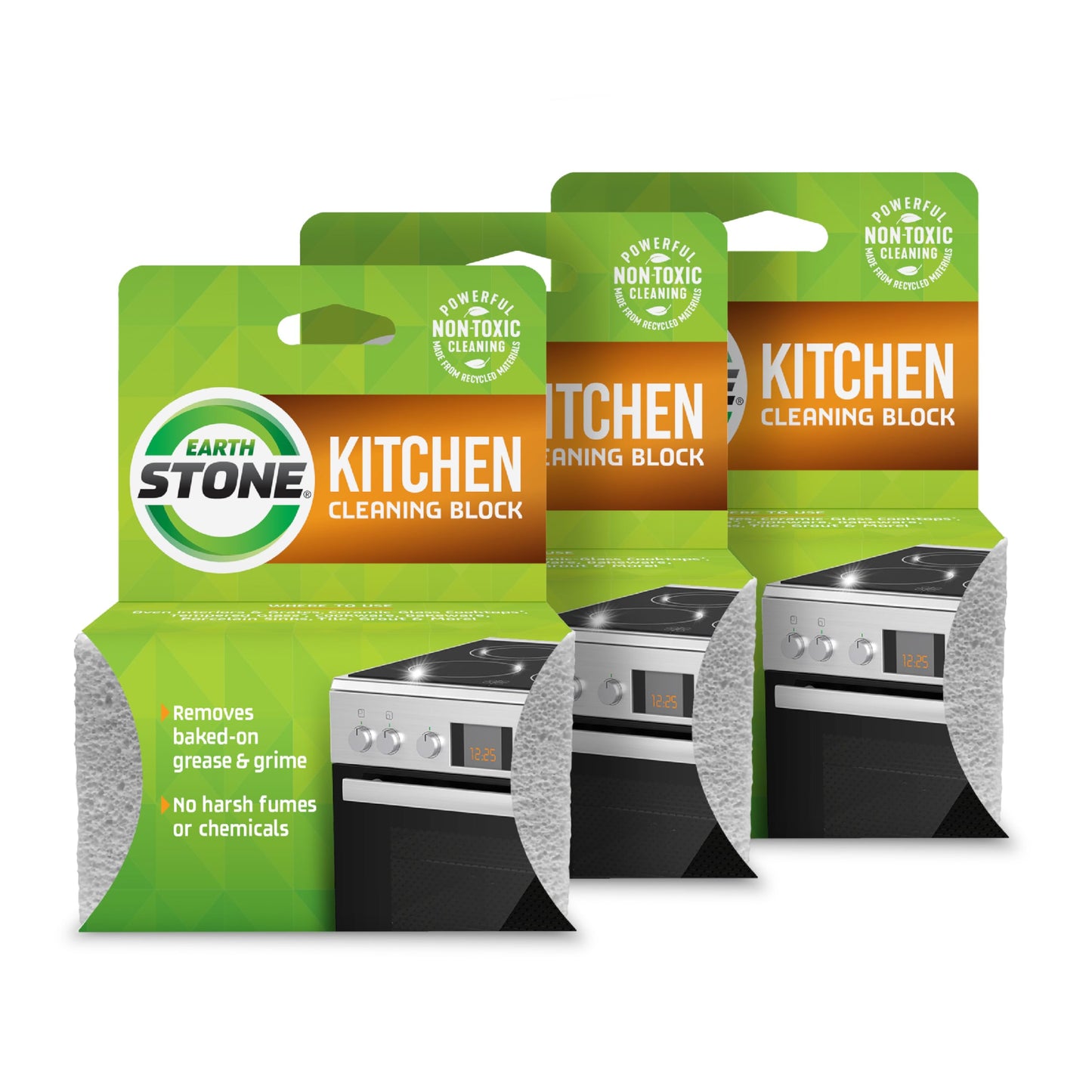 EarthStone Environmental Friendly Kitchen Cleaner, 1 Count (Pack of 3)