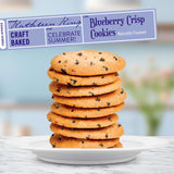 Tate's Bake Shop Blueberry Crisp and Chocolate Chip Cookies Variety Pack, 4 Bags