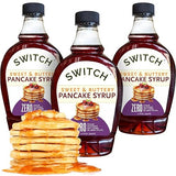 Scrummy Pancake Syrup, Sweet & Buttery Sugar Free Syrup for Pancakes, Waffles & More, Zero Sugar, Zero Net Carbs, Diabetic Friendly, Keto, Vegan