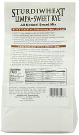 Sturdiwheat Bread Limpa Sweet Rye, 1.31 Pound (Pack of 4)