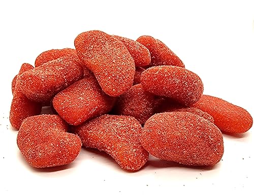 Spicy Mango Gummies - 5 pounds - Gomitas de Mango Enchiladas - MEXICAN STYLE- by Gamar Foods.