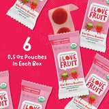 YOU LOVE FRUIT - All Natural Fruit Snacks, Healthy Snack Pack, Real Fruit! Gluten Free, Non GMO, Vegan, Fiber packed, Low Fat, Kosher, 0.5 oz Pouches