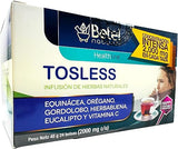 Betel Natural Tosless Tea - All Natural Aid for Cold and Cough - 24 Tea Bags