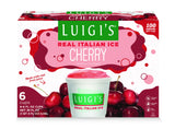 Luigi's Real Italian Ice, Cherry, 6 Ounce, 6 Count (Frozen)