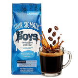Four Sigmatic THE BOYS Creatine Coffee with Lion’s Mane Mushroom - Medium Roast Ground Coffee with 5g Creatine Monohydrate - Energy & Mental Clarity