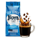 Four Sigmatic THE BOYS Creatine Coffee with Lion’s Mane Mushroom - Medium Roast Ground Coffee with 5g Creatine Monohydrate - Energy & Mental Clarity