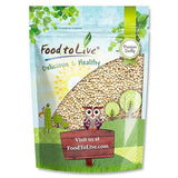 Food to Live White Quinoa, 12 Ounces- All Natural Whole Grain, Perfect for Salads, Soups, Quick and Easy to Cook, Meal Prep, Rice Substitute, Vegan, Kosher, Bulk