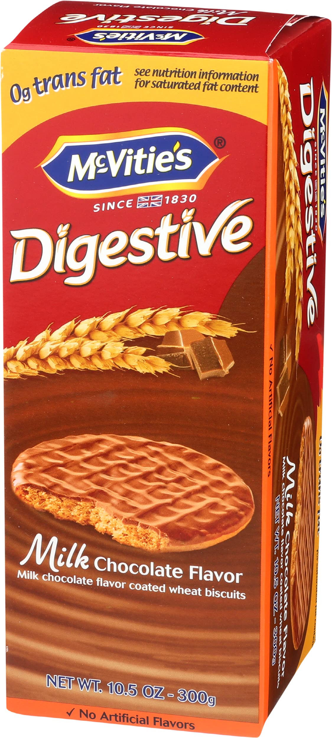 Mcvities Cracker Digestive Milk, 10.5 oz